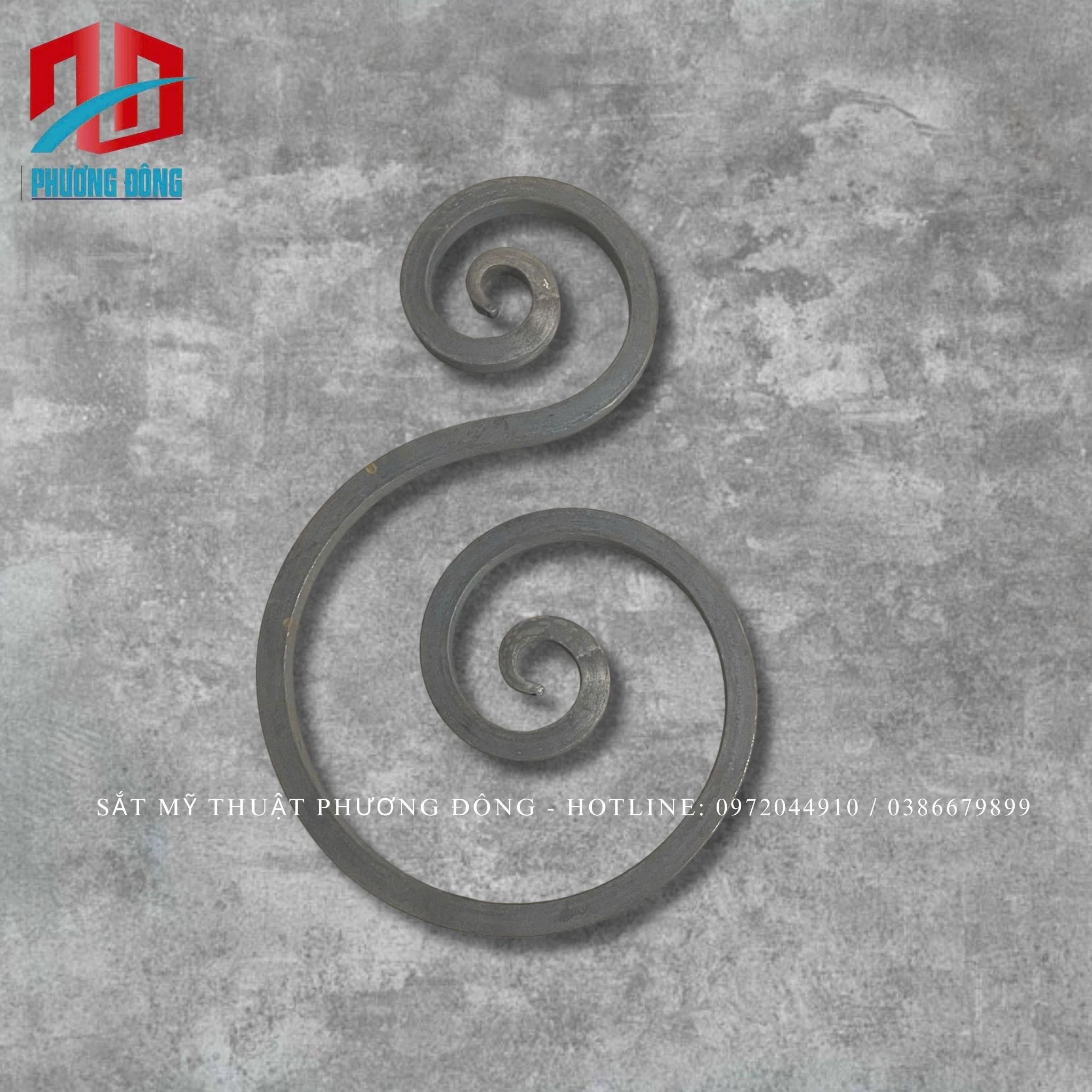 Chữ S lệch sắt đặc