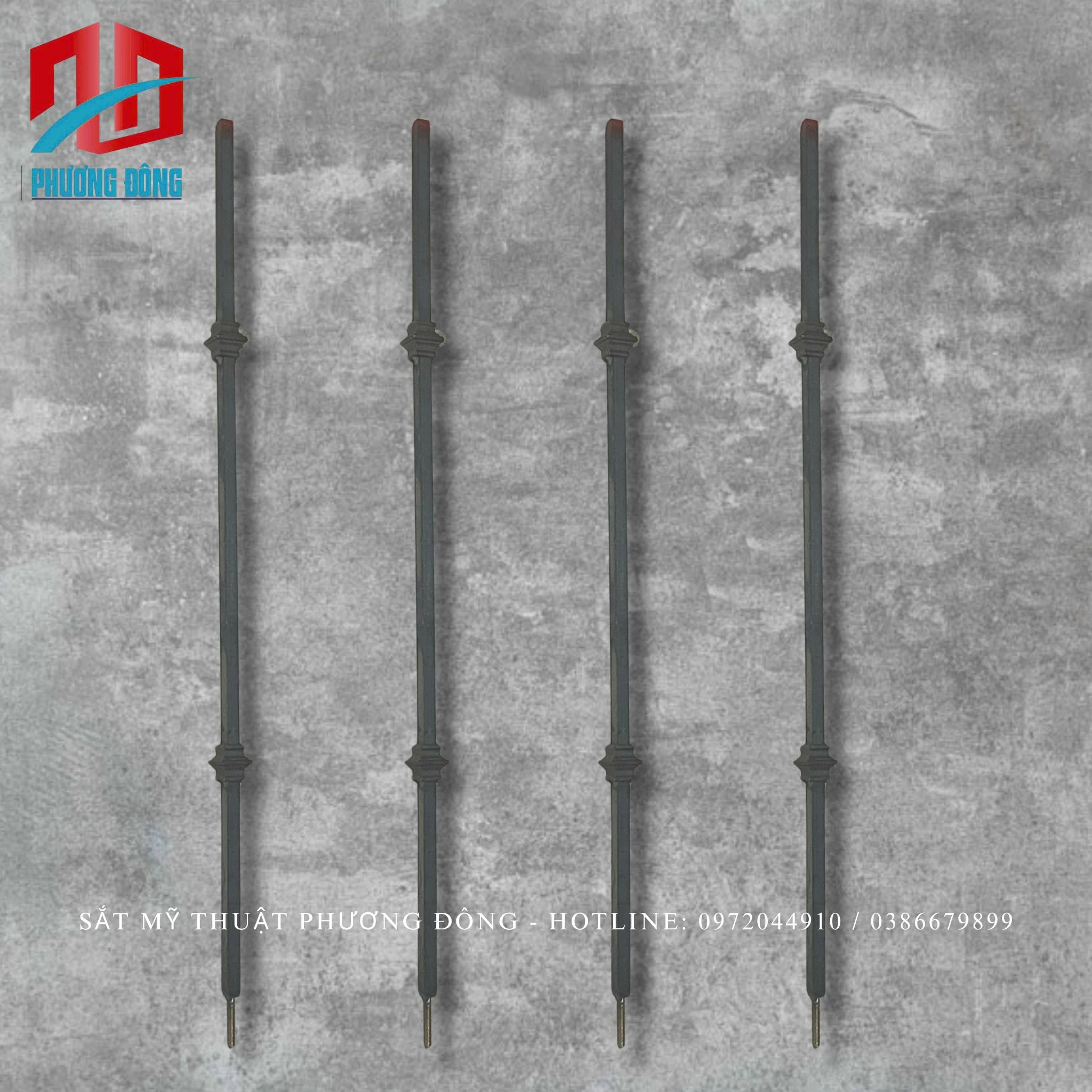 Thanh con tiện thẳng 2 xỏ