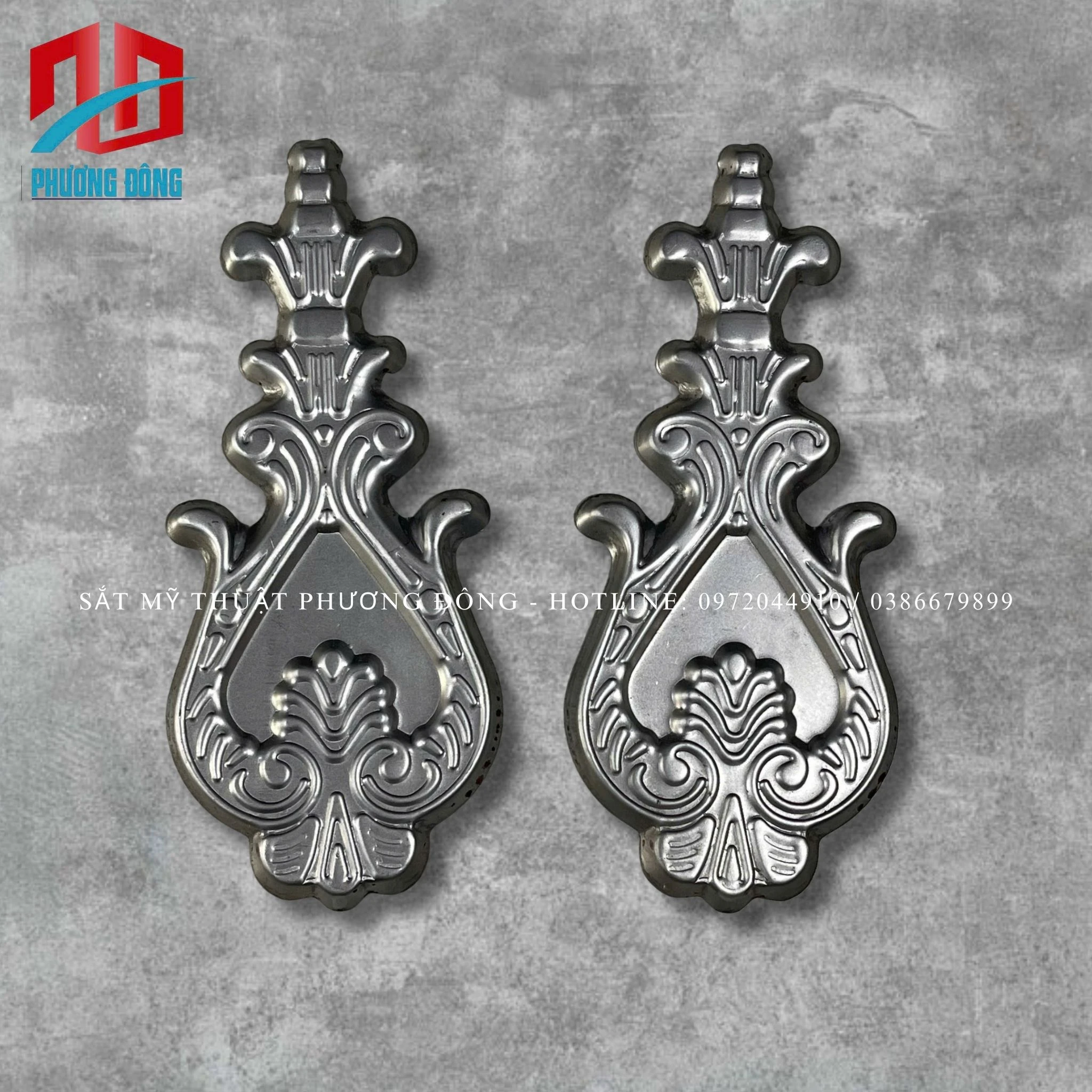 Lá trang trí trụ L97