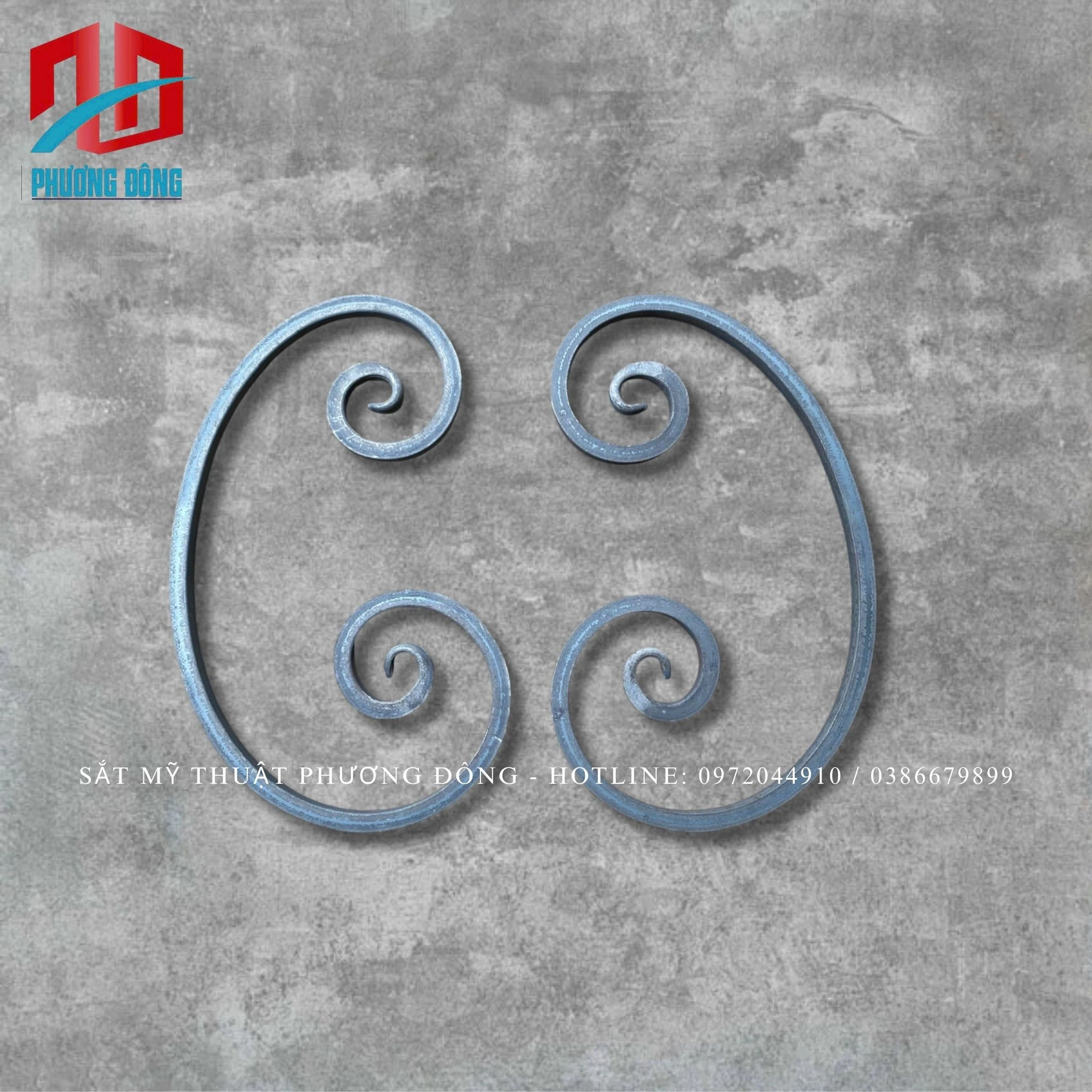 Chữ C lệch sắt đặc